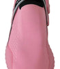 Dolce & Gabbana Pink Low Top Sorrento Sneakers Slip On Casual Shoes
