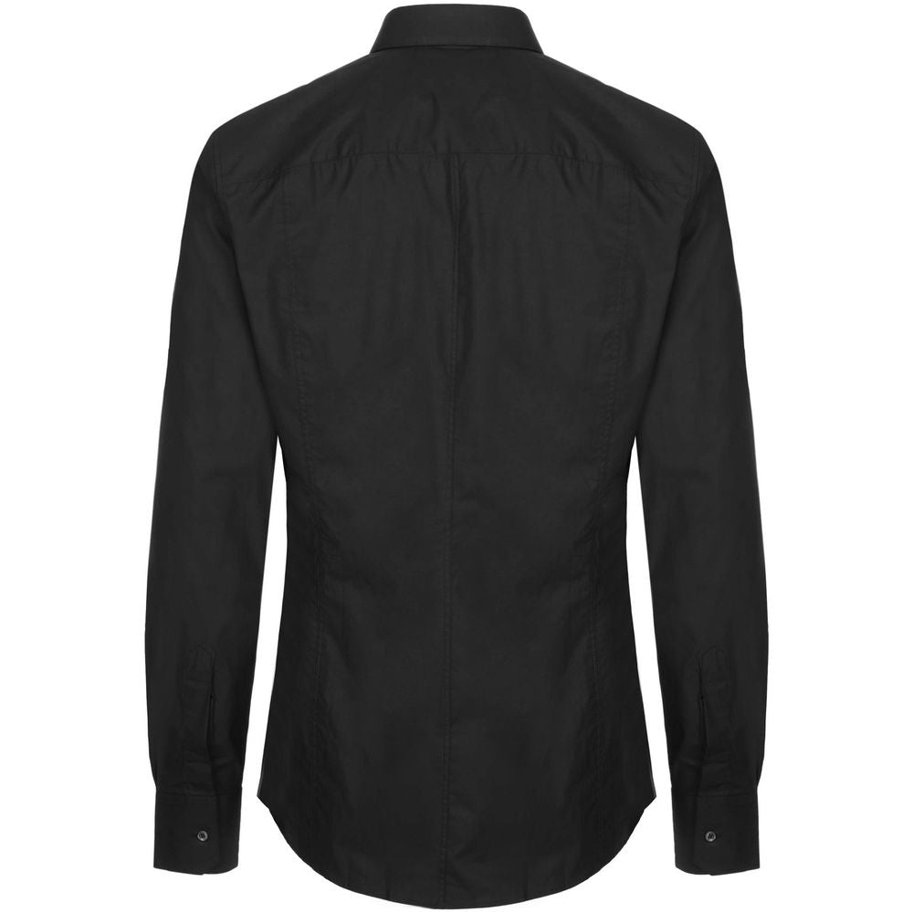 Chemise en coton noir Dolce &amp; Gabbana