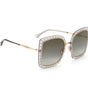 Jimmy Choo Gold Metal Sunglasses