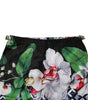 Dolce & Gabbana Multicolor Floral Polyester Men Bermuda Shorts