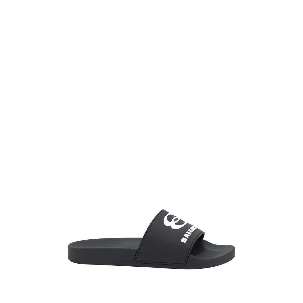 Chaussons à logo Balenciaga