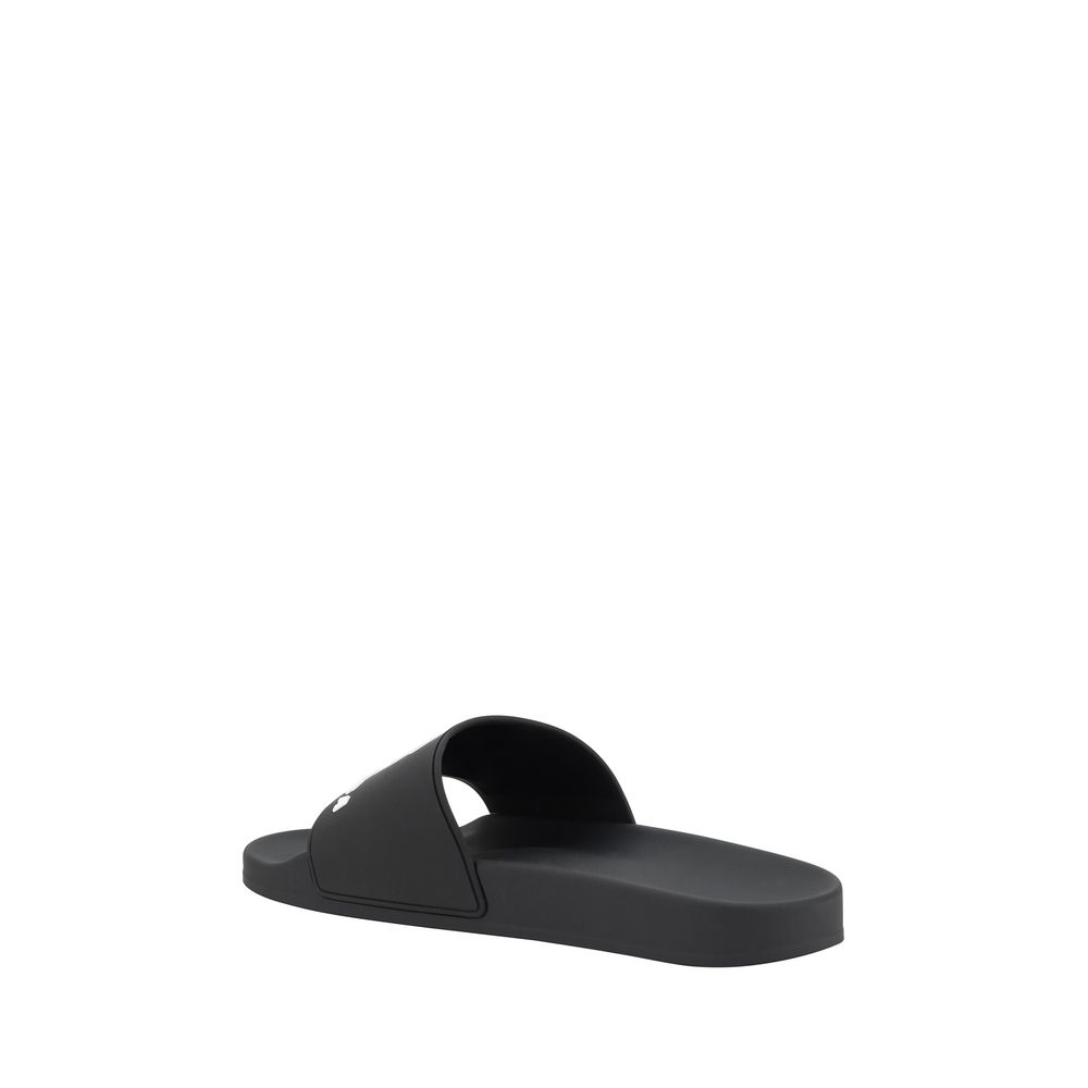 Chaussons à logo Balenciaga