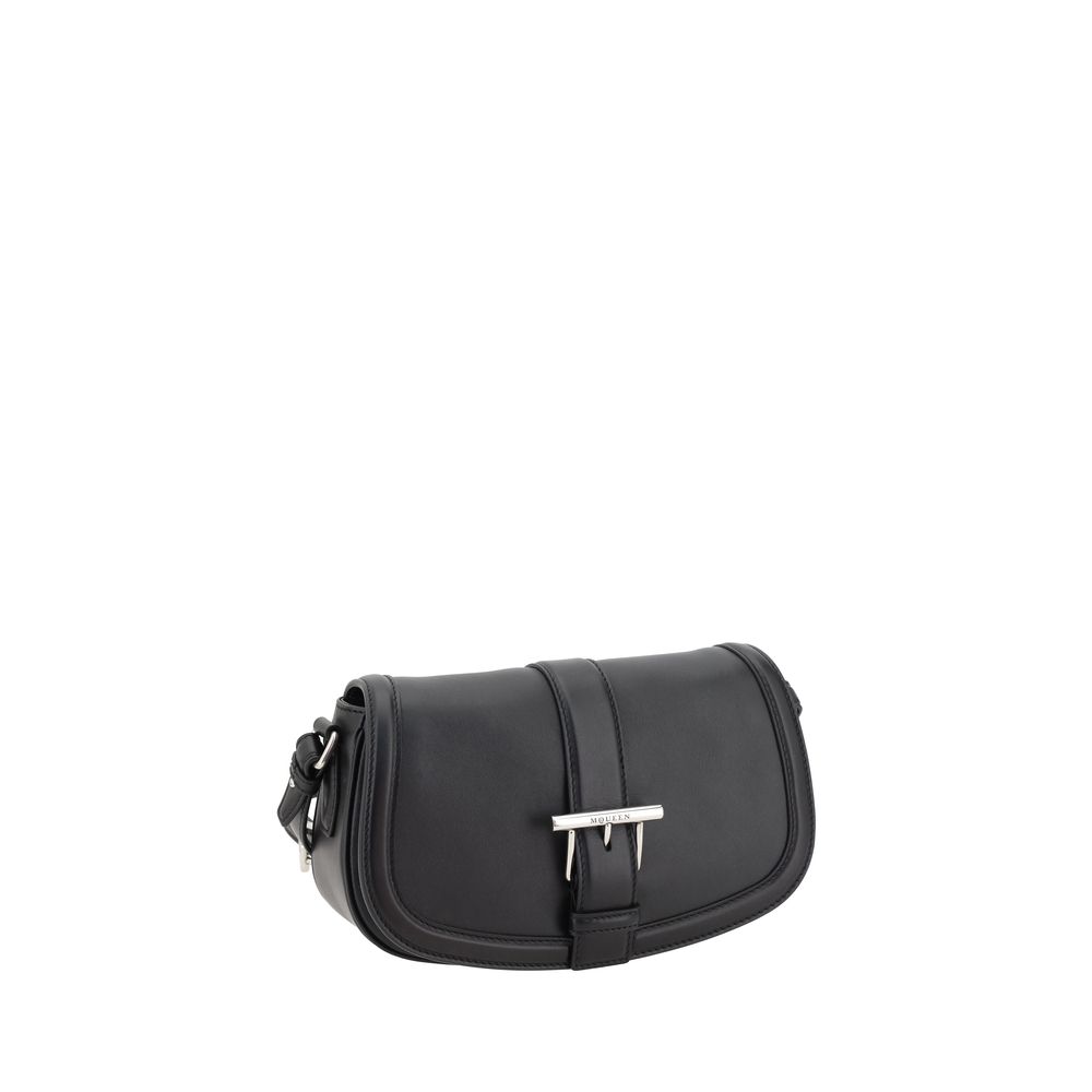 Sac cartable à barre en T Alexander McQueen