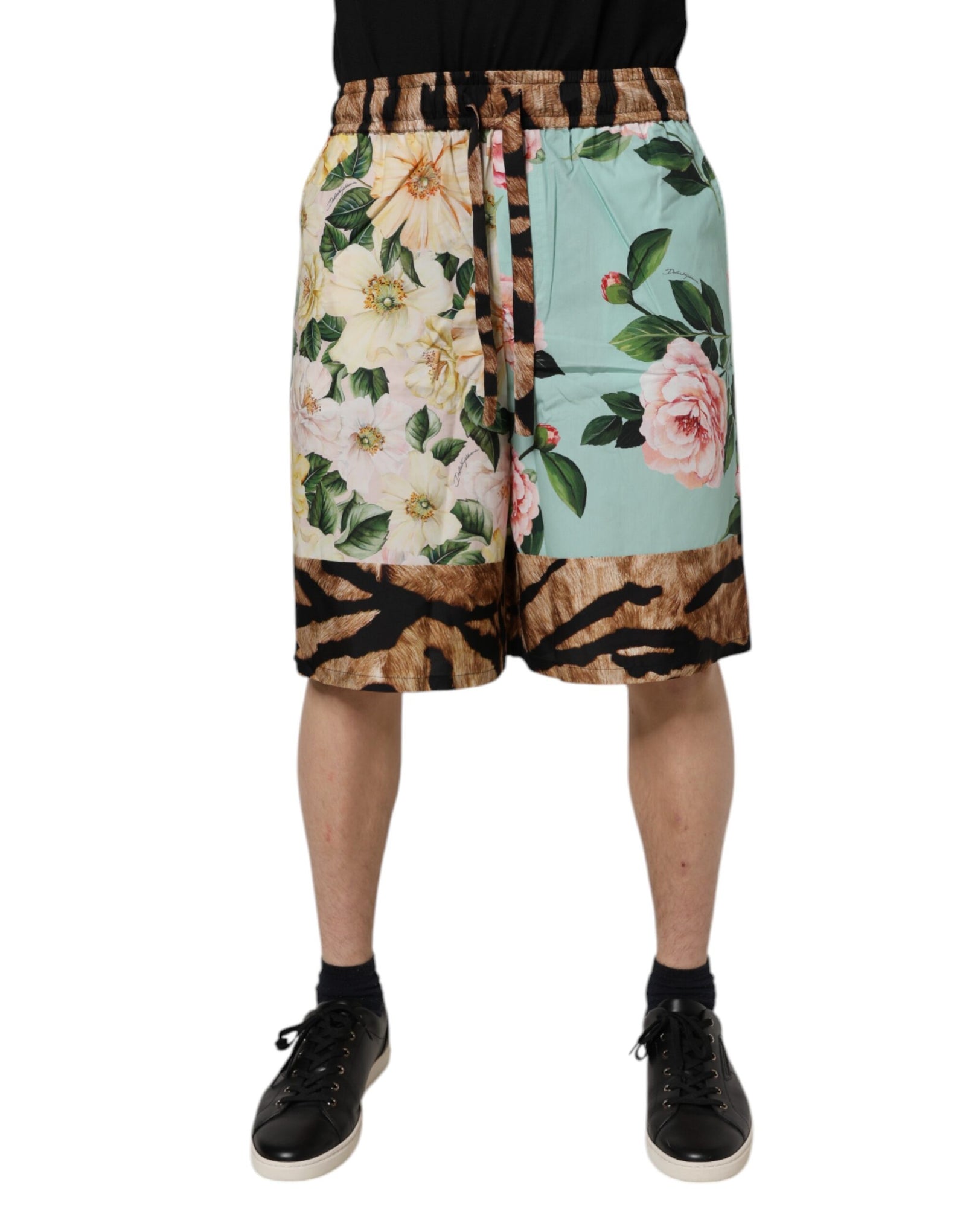 Bermuda Dolce &amp; Gabbana à imprimé floral multicolore pour homme