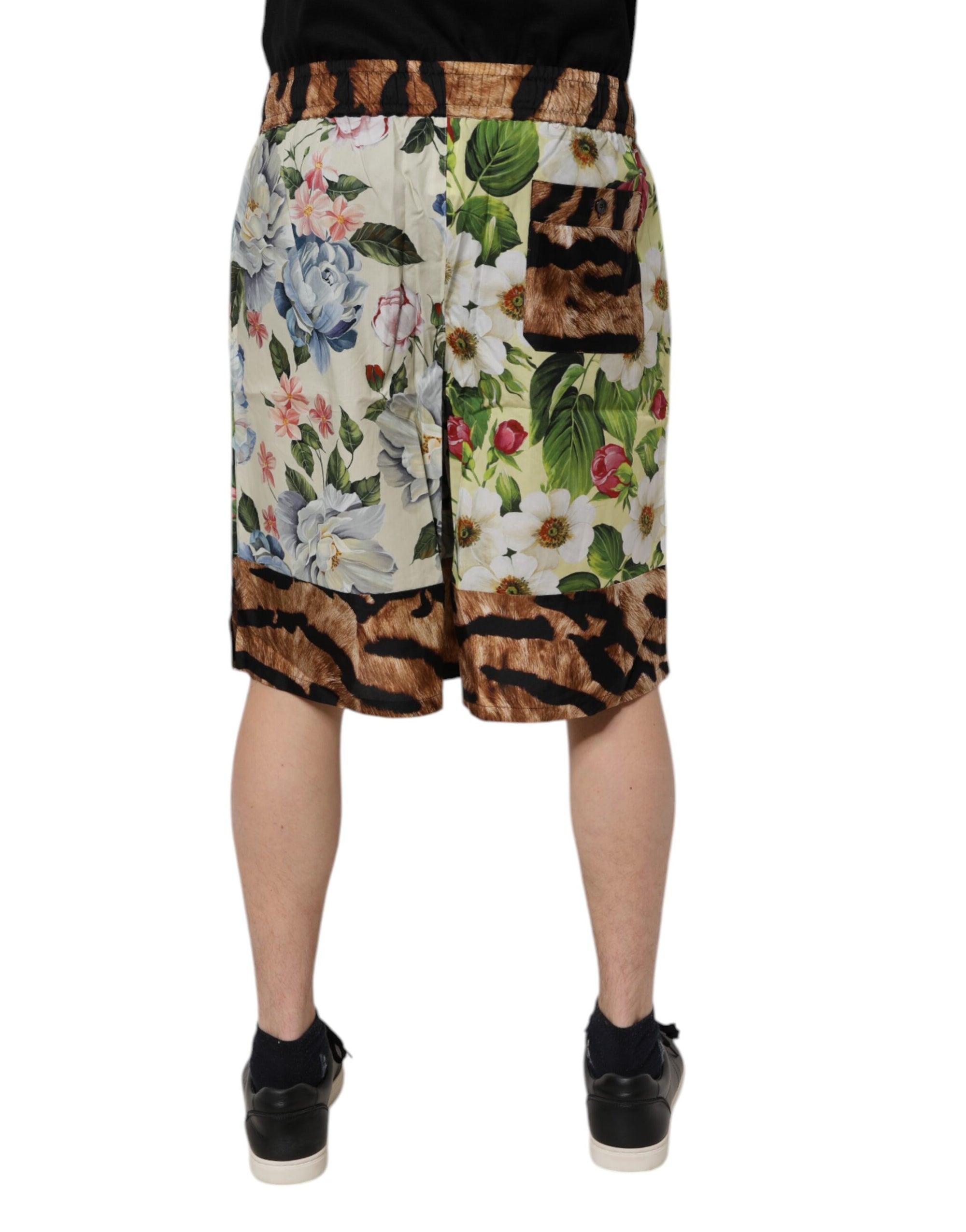 Bermuda Dolce &amp; Gabbana à imprimé floral multicolore pour homme
