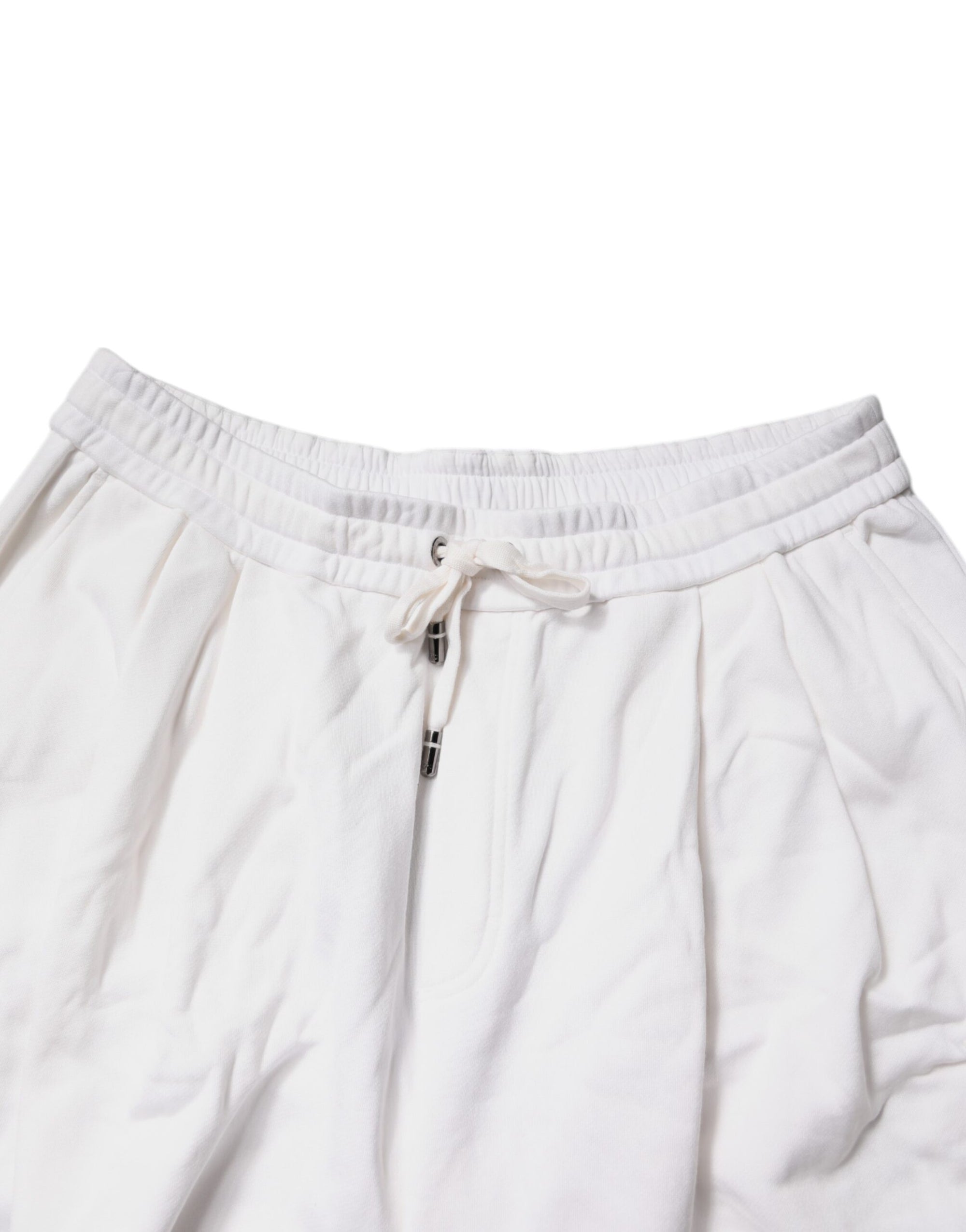 Bermuda cargo en coton blanc Dolce &amp; Gabbana