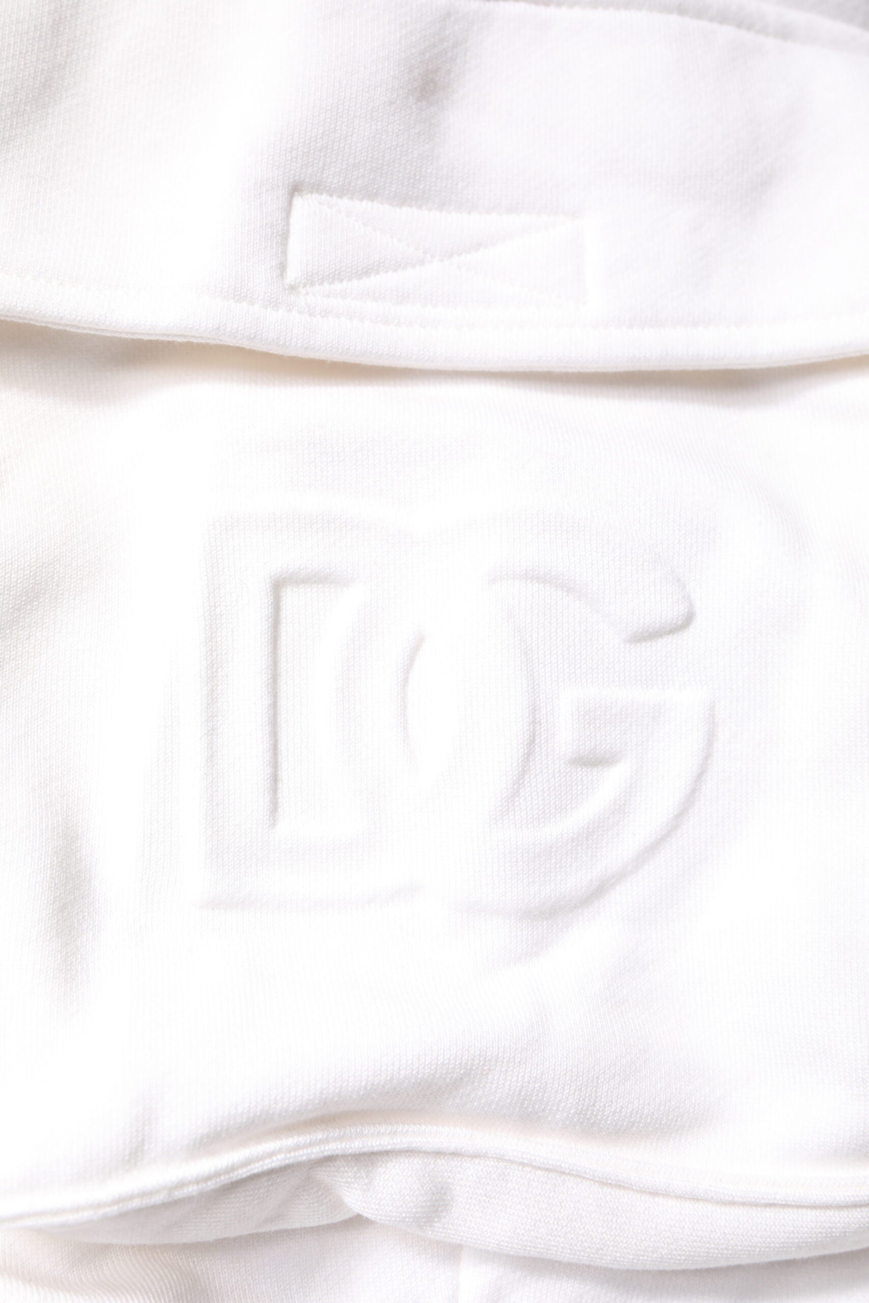 Bermuda cargo en coton blanc Dolce &amp; Gabbana