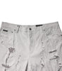 Bermuda en denim gris clair délavé Dolce &amp; Gabbana pour homme