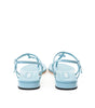 Miu Miu Blue Patent Leather Flip-Flop Sandal