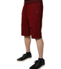 Bermuda en coton bordeaux Dolce &amp; Gabbana pour homme