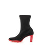 Bottes en néoprène noires Alexander McQueen