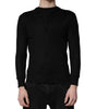 Dolce & Gabbana Black Cashmere Button Down Cardigan Sweater