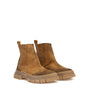 Max Mara Brown Suede Leather Boot
