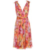 Dolce & Gabbana Multicolor Silk Dress