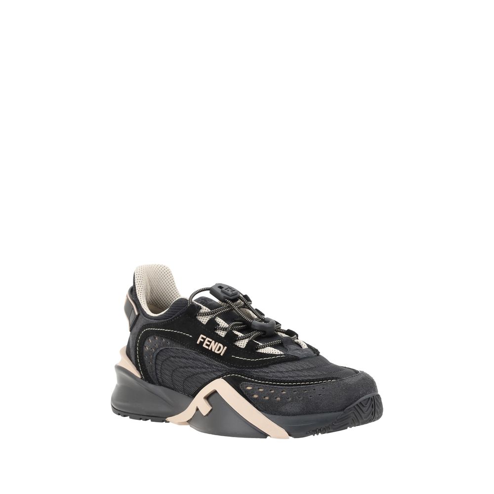 Baskets à logo Fendi