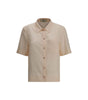 Chemise en soie à motif Fendi FF