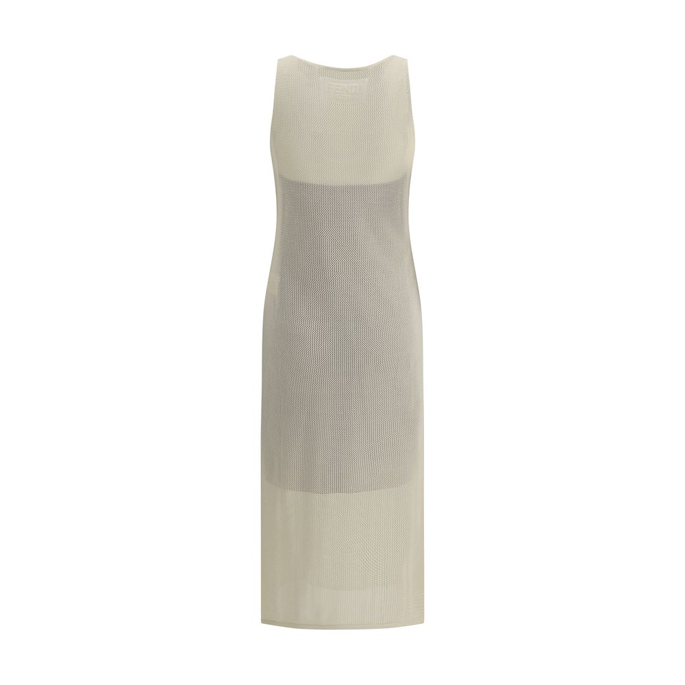 Robe en dentelle Fendi