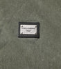 Dolce & Gabbana Army Green Logo Plaque Cotton Polo Shirt T-shirt