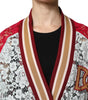 Dolce & Gabbana Multicolor Floral Lace Cardigan Sweater