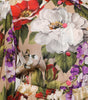 Dolce & Gabbana Multicolor Floral Wide Leg Jumpsuit Dress