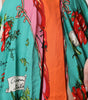 Dolce & Gabbana Multicolor Printed Silk Sleeveless Midi Dress