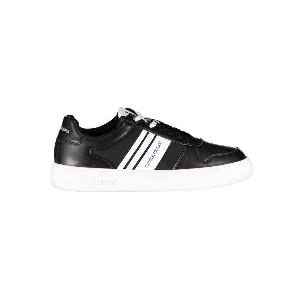 Baskets noires en polyester Calvin Klein pour homme