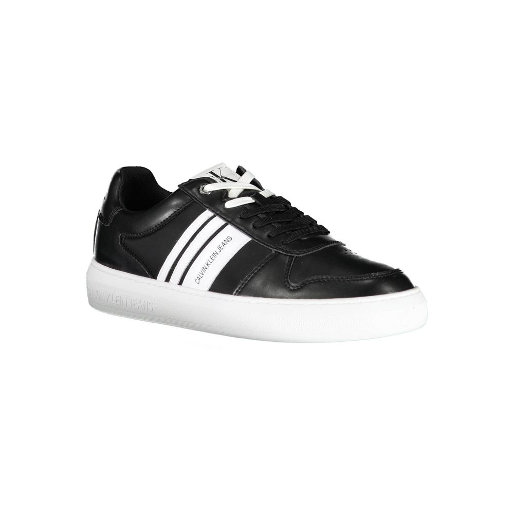 Baskets noires en polyester Calvin Klein pour homme
