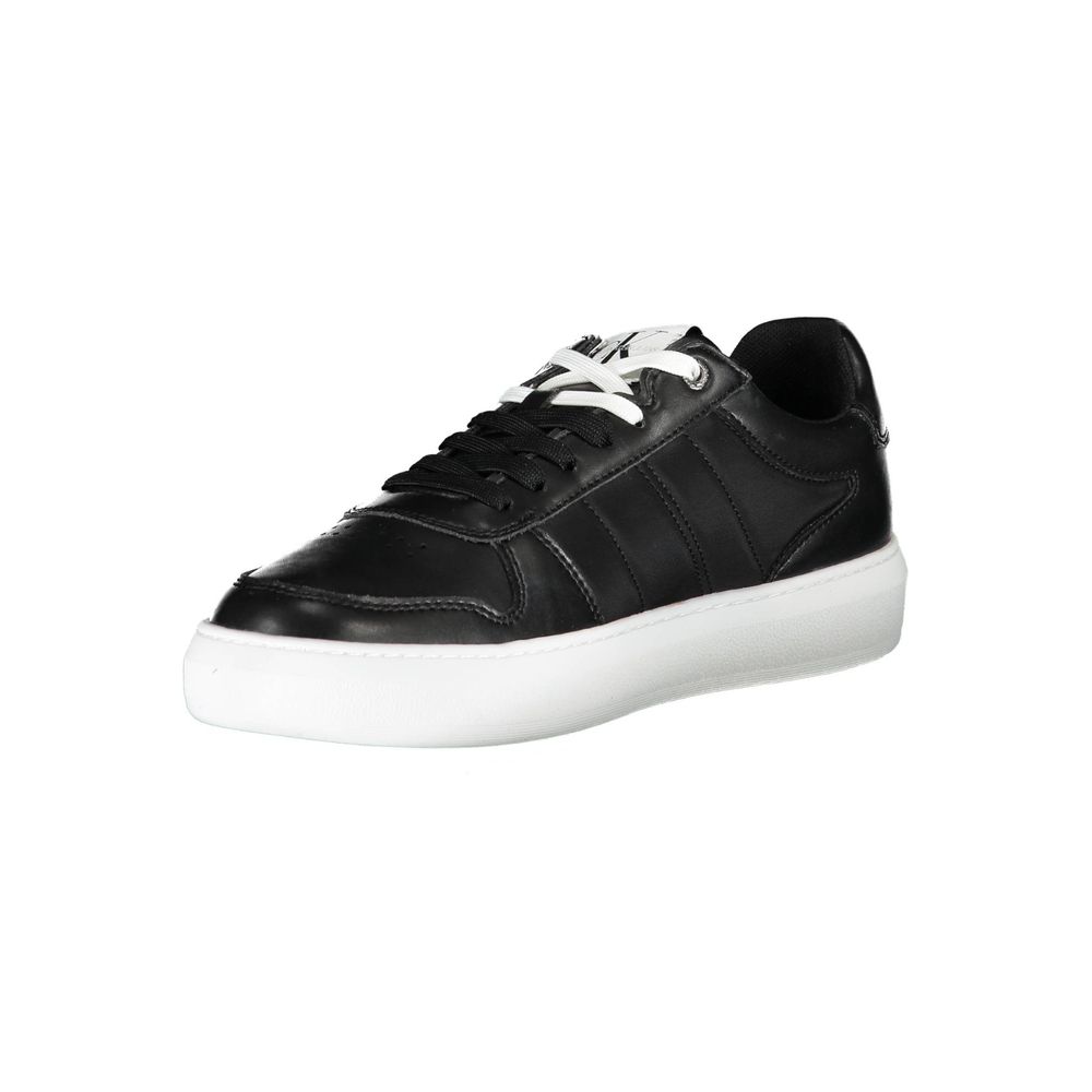 Baskets noires en polyester Calvin Klein pour homme