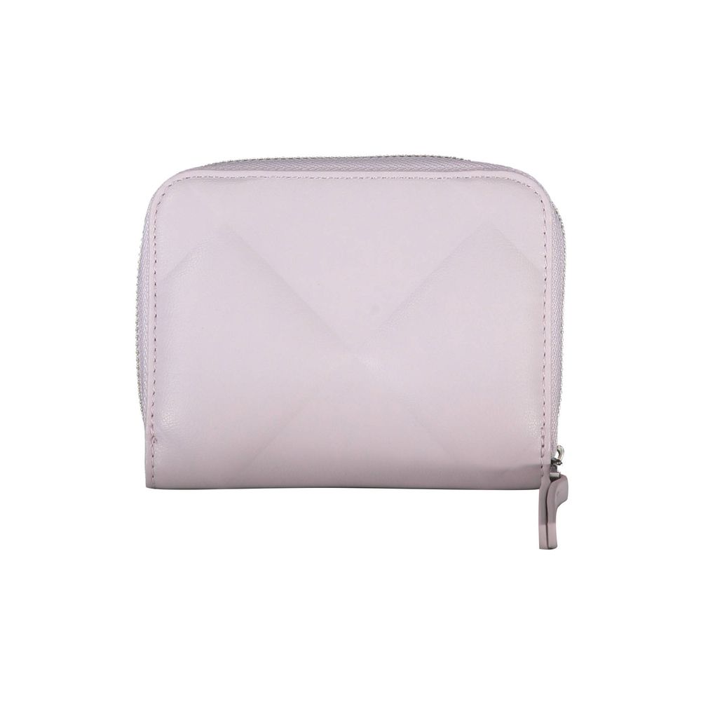 Portefeuille femme Calvin Klein en polyester violet