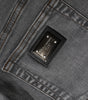 Dolce & Gabbana Gray Cotton Stretch Mid Waist Denim Mini Skirt