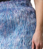 Dolce & Gabbana Multicolor Plush High Waist Mini Skirt