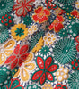 Dolce & Gabbana Multicolor Floral Lace High Waist Mini Skirt