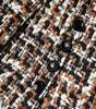 Mini-jupe taille haute en tweed tartan multicolore Dolce &amp; Gabbana