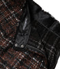 Jupe crayon taille haute en tweed tartan multicolore Dolce &amp; Gabbana