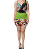 Dolce & Gabbana Multicolor Floral Patchwork Fitted Mini Dress