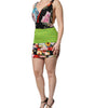 Dolce & Gabbana Multicolor Floral Patchwork Fitted Mini Dress