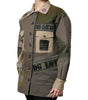 Dolce & Gabbana Military Green Cotton Button Down Jacket