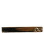 Dolce & Gabbana Gold Tone Brass Crystal Branded Accessory Tie Clip Bar
