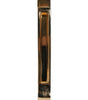 Dolce & Gabbana Gold Tone Brass Crystal Branded Accessory Tie Clip Bar