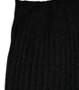Dolce & Gabbana Black Cashmere Knitted Neck Warmer Foulard Scarf
