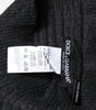 Dolce & Gabbana Black Cashmere Knitted Neck Warmer Foulard Scarf