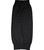 Dolce &amp; Gabbana Black Cashmere Knitted Neck Warmer Foulard Scarf