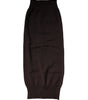 Dolce & Gabbana Brown Cashmere Knitted Neck Warmer Foulard Scarf