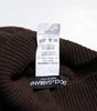 Dolce & Gabbana Brown Cashmere Knitted Neck Warmer Foulard Scarf