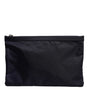 Dolce & Gabbana Blue DG Logo Patch Embellished Pouch Clutch Bag
