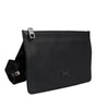 Dolce & Gabbana Black Leather Logo Plaque Purse Fanny Pack Bag
