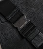 Dolce & Gabbana Black Leather Logo Plaque Purse Fanny Pack Bag