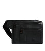 Dolce & Gabbana Black Calfskin Leather Messenger Crossbody Bag