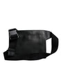 Dolce & Gabbana Black Calfskin Leather Messenger Crossbody Bag