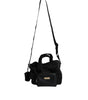 Dolce & Gabbana Black Shoulder Strap Pet Carry Logo Plaque Bag